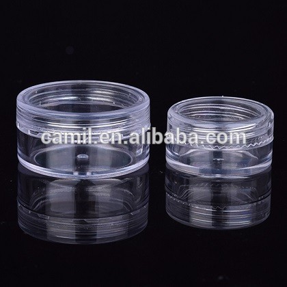 3ml5ml10ml20ml丸い透明なプラスチックの碧玉瑪瑙-瓶、容器類問屋・仕入れ・卸・卸売り