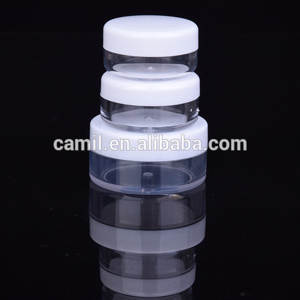 ファンシー3ml5mlクリアな空のサンプル化粧品販売のためのミニ瓶-瓶、容器類問屋・仕入れ・卸・卸売り