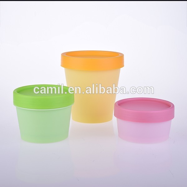 カラフルなpp200ミリリットルプラスチック製のスキンケア化粧品クリーム用プラスチック瓶-瓶、容器類問屋・仕入れ・卸・卸売り