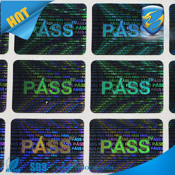 パスホログラムステッカー、保証セキュリティホログラムラベルボイドホログラムステッカー-包装ラベル問屋・仕入れ・卸・卸売り
