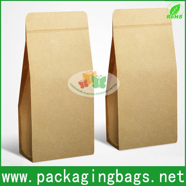サイドガセットクラフト紙袋食品用茶色のクラフト紙の袋-包装袋問屋・仕入れ・卸・卸売り