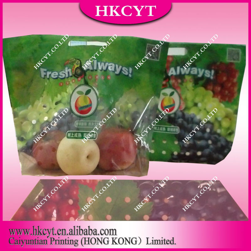 中国のプラスチックのリンゴブドウの果実を作って製造していジッパー包装袋-包装袋問屋・仕入れ・卸・卸売り
