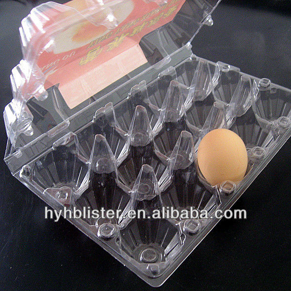 pvc使い捨て15ホールプラスチックの卵トレイ-包装用トレー問屋・仕入れ・卸・卸売り