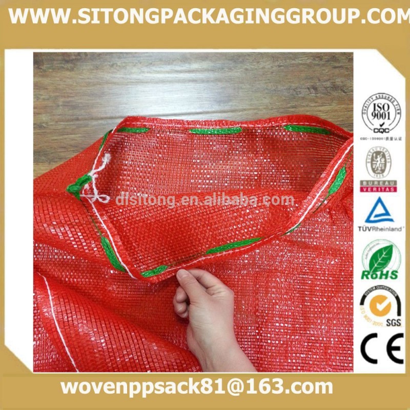 バージンhdpeプラスチック編みガーリックオニオンメッシュバッグ-包装袋問屋・仕入れ・卸・卸売り