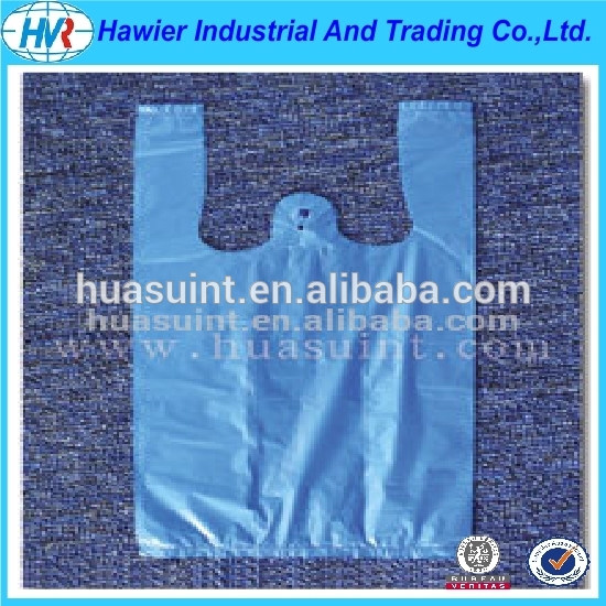 アリババ中国製造青いプラスチックtシャツバッグ-包装袋問屋・仕入れ・卸・卸売り