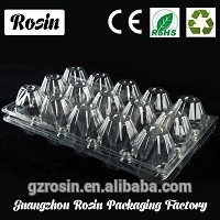 エッグタルト包装ボックス12穴pvc卵トレイ小型のプラスチック製の卵の箱の卵のカートンの卵鶏の卵トレイ包装-包装用トレー問屋・仕入れ・卸・卸売り