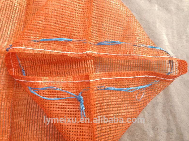 果物の包装オレンジppメッシュバッグを使って文字列中国の製造元-包装袋問屋・仕入れ・卸・卸売り