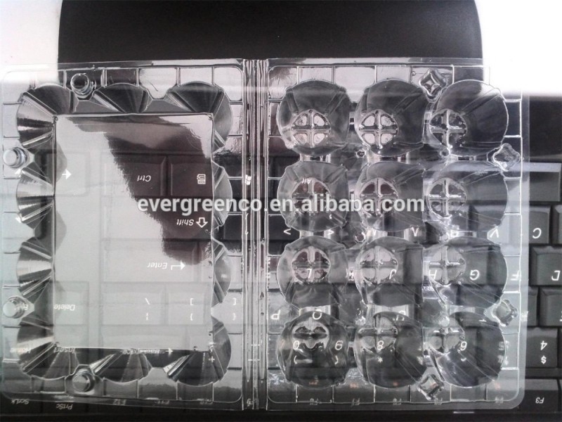 12個クリアプラスチックウズラの卵トレイからshnadongメーカー-包装用トレー問屋・仕入れ・卸・卸売り