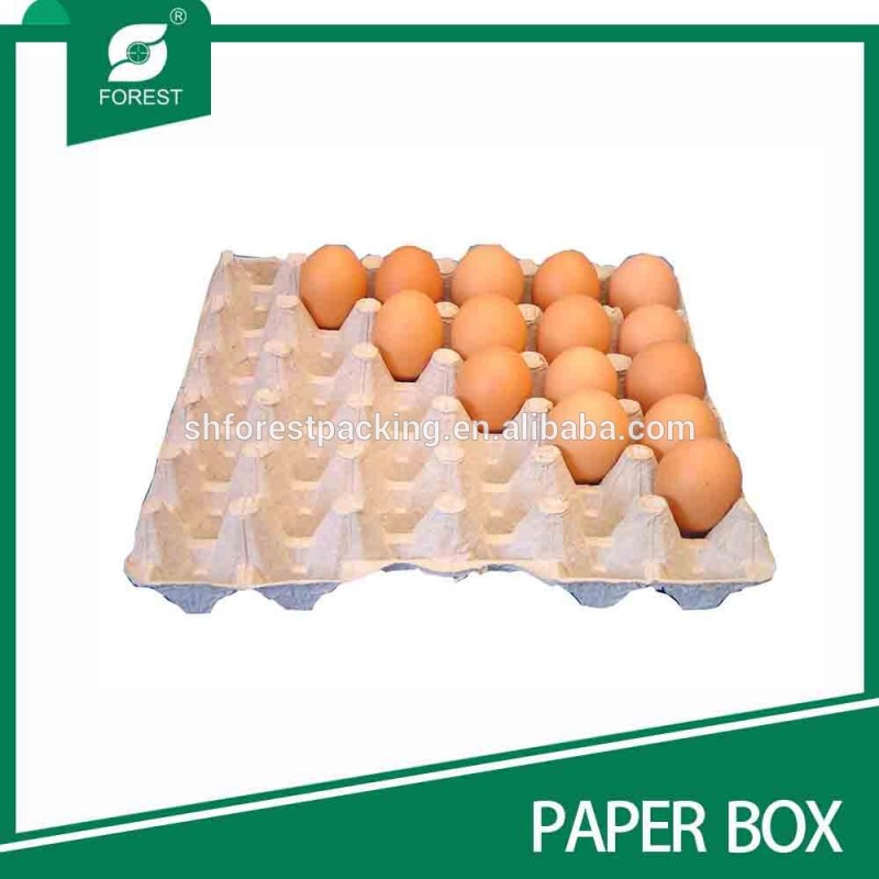 カスタム安いクラフト紙卵トレイ、紙パルプ成形卵トレイ付き穴-包装用トレー問屋・仕入れ・卸・卸売り