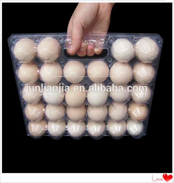 クラムシェル28穴の明確な透明なプラスチックpvc卵トレイ-包装用トレー問屋・仕入れ・卸・卸売り