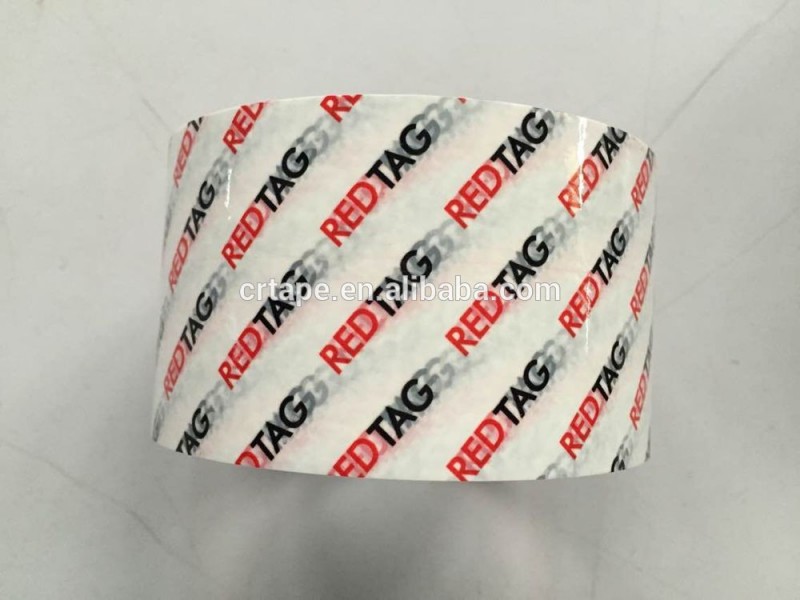 高品質の熱い販売顧客は、 印刷されたbopp包装シールロゴテープ-粘着テープ問屋・仕入れ・卸・卸売り