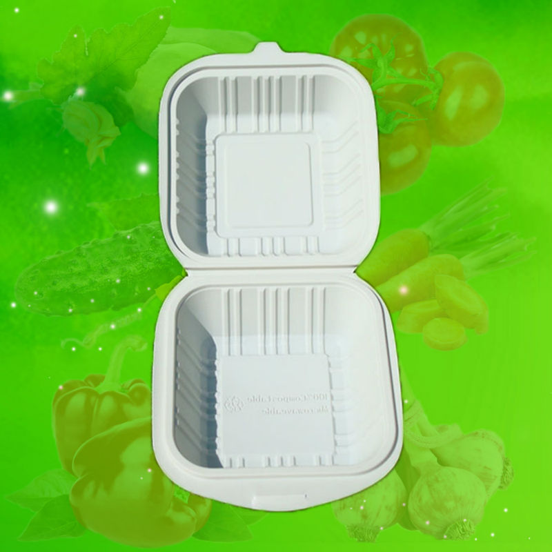 コーンスターチ箱や包装/ハンバーガー食品容器/ 1000ミリリットル-梱包箱問屋・仕入れ・卸・卸売り