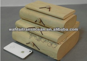 木製ジュエリーボックス、ジュエリーギフトボックス-梱包箱問屋・仕入れ・卸・卸売り