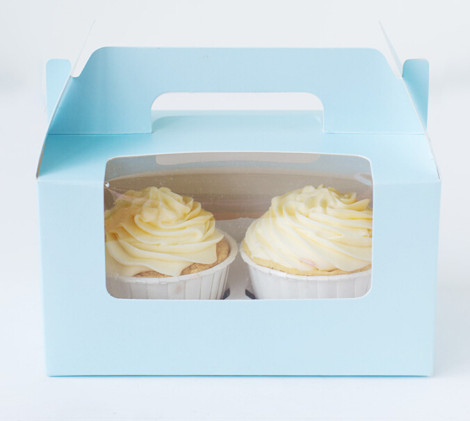 食品グレードの紙2015カップケーキボックス-梱包箱問屋・仕入れ・卸・卸売り