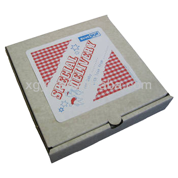 食品グレード段ボール箱pcakingピザ用( xg- cb- 102)-梱包箱問屋・仕入れ・卸・卸売り