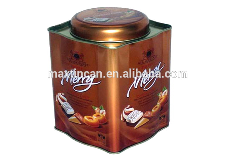 正方形の茶錫ボックス気密蓋付中国茶のブリキの箱-梱包箱問屋・仕入れ・卸・卸売り