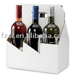 pwxsl0096本の紙のワインのキャリア-梱包箱問屋・仕入れ・卸・卸売り