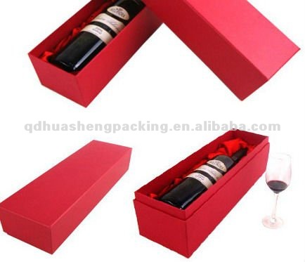 普及した、優秀で堅い注文の最もよい価格のボール紙のワイン箱-梱包箱問屋・仕入れ・卸・卸売り
