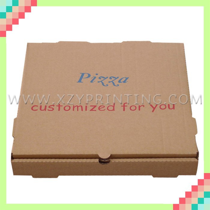 プリント食品グレードのピザボックス-梱包箱問屋・仕入れ・卸・卸売り