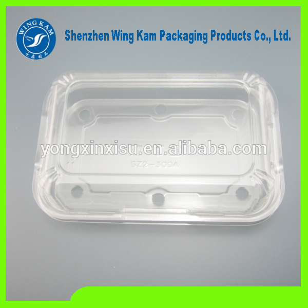 カスタムプラスチック明確なケーキ食品包装箱でクリア蓋カラフルトレイ-梱包箱問屋・仕入れ・卸・卸売り