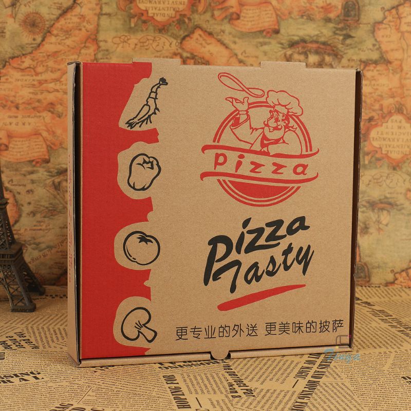 安い包装中国大紙のピザボックス-梱包箱問屋・仕入れ・卸・卸売り