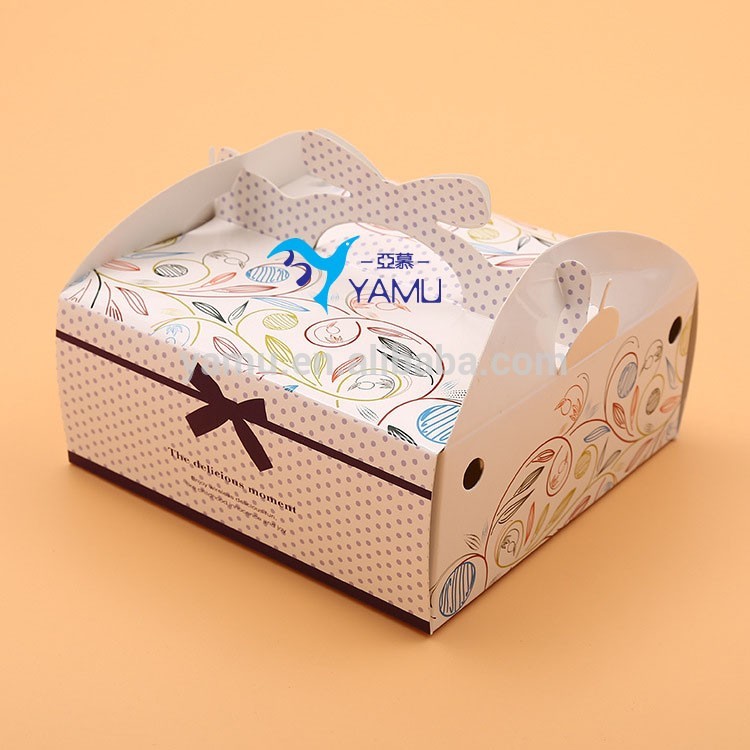 食品包装カートン/誕生日ケーキボックス窓紙箱折りたたみカートン-梱包箱問屋・仕入れ・卸・卸売り