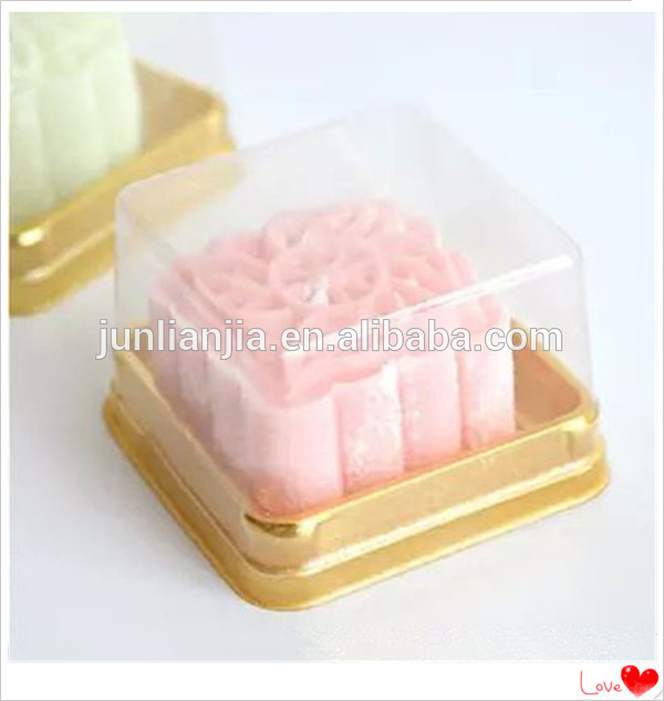 Clear四角いプラスチックのビスケット/挿入包装月餅ボックス-梱包箱問屋・仕入れ・卸・卸売り