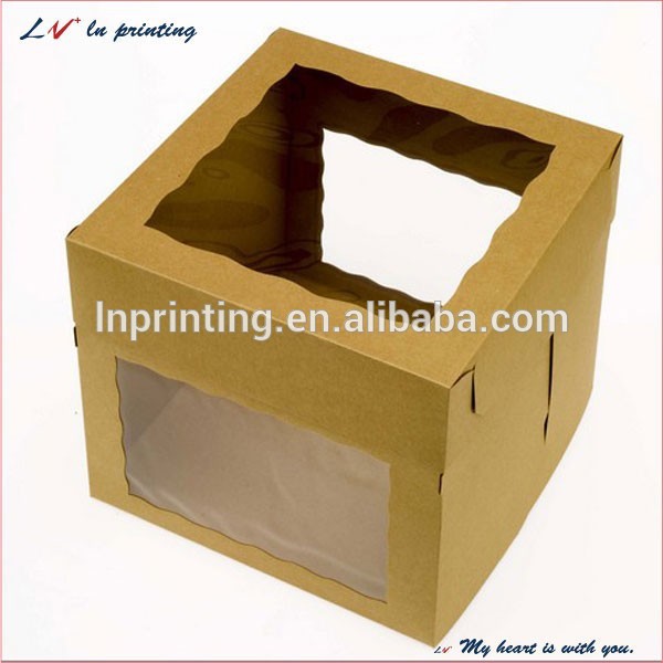 シングルカップケーキボックス/clearシングルカップケーキボックス-梱包箱問屋・仕入れ・卸・卸売り