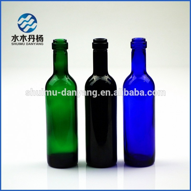 ワイン使用とガラス材料着色されたガラスワインボトルガラス酒ボトル卸売-ボトル問屋・仕入れ・卸・卸売り