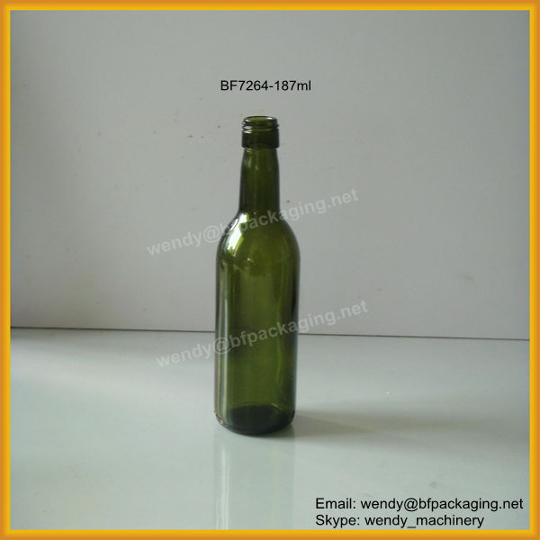ボルドー187ミリリットルスクリュートップガラスのワインボトル-ボトル問屋・仕入れ・卸・卸売り
