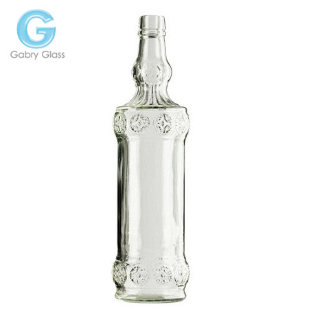 空の透明な500mlウイスキー卸売用ガラスボトル-ボトル問屋・仕入れ・卸・卸売り