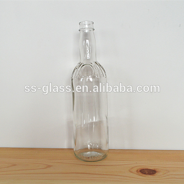 高品質ミドルサイズ700ミリリットル透明なガラスのワインボトルスクリュートップ付き-ボトル問屋・仕入れ・卸・卸売り