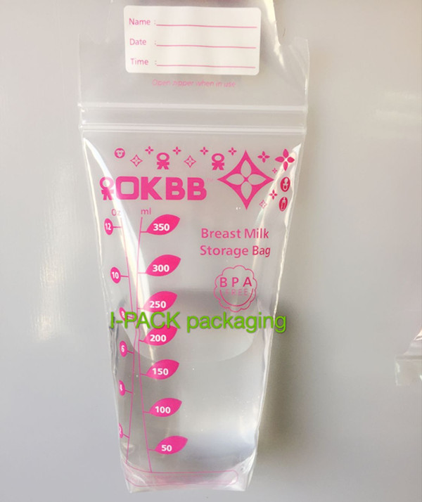 350ミリリットルダブルジッパー母乳収納袋-包装袋問屋・仕入れ・卸・卸売り