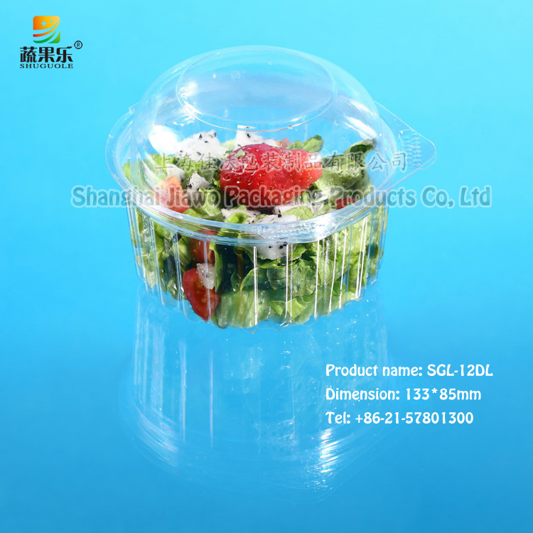中国の製造元使い捨てブリスター透明なプラスチックの新鮮なフルーツサラダのパッケージfs-12dlコンテナ-包装用トレー問屋・仕入れ・卸・卸売り