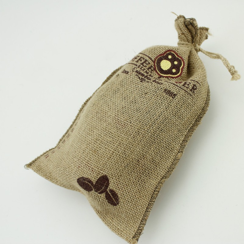 天然ジュート黄麻布小さなコーヒー袋-包装袋問屋・仕入れ・卸・卸売り