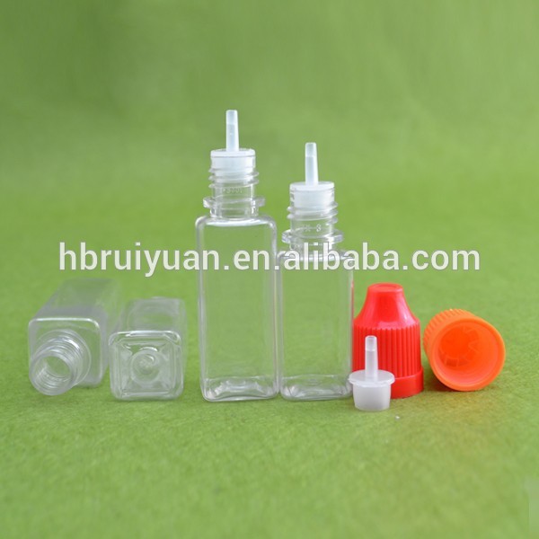 プラスチックボトル四角15ml10mlのe- タバコ-ボトル問屋・仕入れ・卸・卸売り