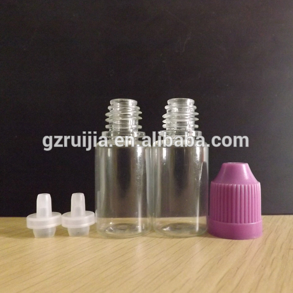 ペット明確なeliquid8ミリリットル用ボトルプラスチック製のドロッパーボトルの子は/卸売リングシールを改ざん-ボトル問屋・仕入れ・卸・卸売り