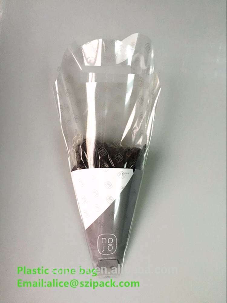 カスタマイズされた円錐形プラスチックバッグ用クレープ外のパッキング-包装袋問屋・仕入れ・卸・卸売り