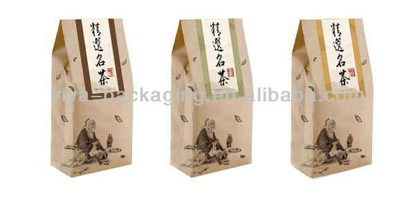 創造的な茶の包装紙の袋-包装袋問屋・仕入れ・卸・卸売り