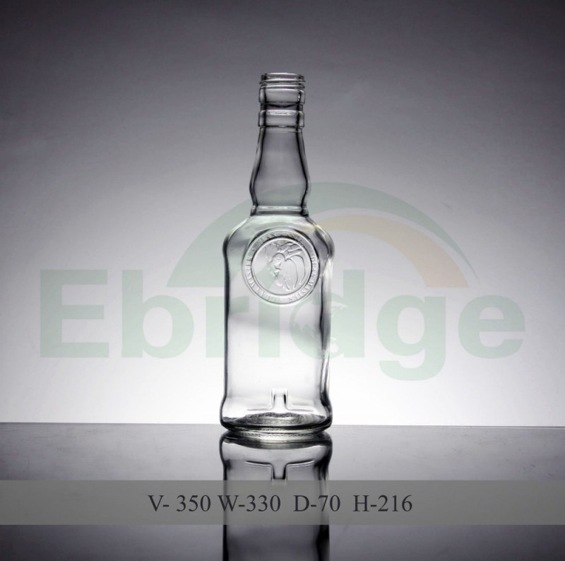 、カスタマーデザイン350ミリリットルアルコールワインガラスボトル用酒-ボトル問屋・仕入れ・卸・卸売り
