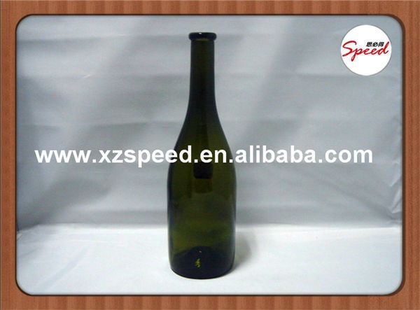 最新の熱い販売の2014年ガラスのワインボトル、 茶色のワインボトル750ml-ボトル問屋・仕入れ・卸・卸売り