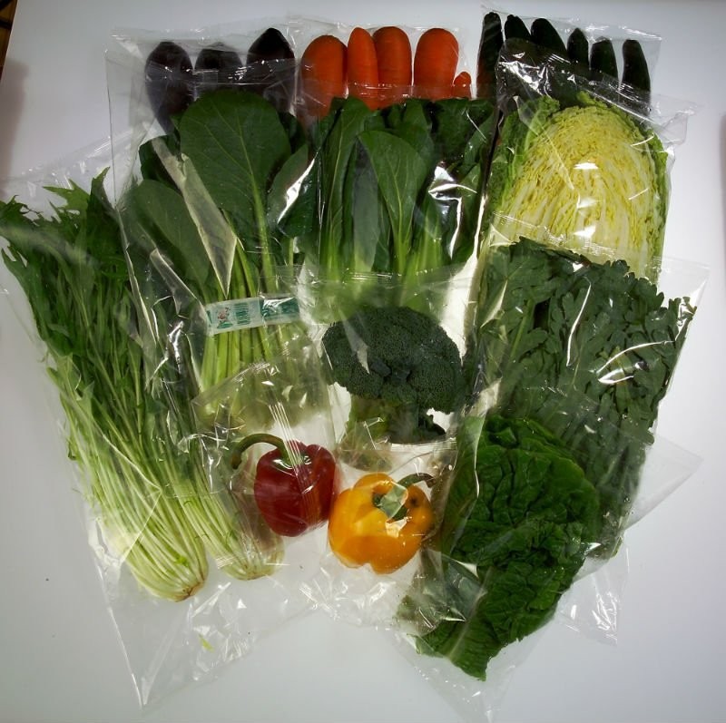 カスタムの食品用野菜の防腐剤レタス包装袋を運ぶための製品、 キャベツ、 エンドウ豆-包装袋問屋・仕入れ・卸・卸売り