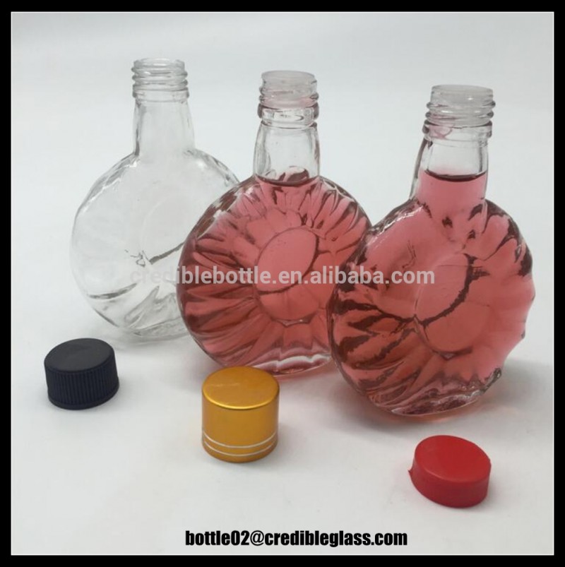 装飾的な精神tequilasブランデーウイスキーグラスボトルでアルミニウムまたはプラスチックキャップ-ボトル問屋・仕入れ・卸・卸売り
