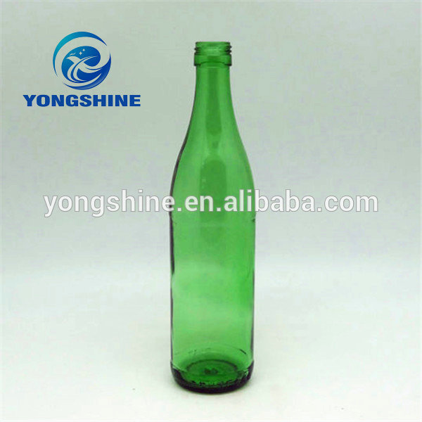 525ミリリットルグリーンアルコールガラス瓶、グリーン酒ボトル卸売-ボトル問屋・仕入れ・卸・卸売り