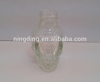 頭蓋骨の栓15ミリリットルのガラスを飲むために/付きの小さなガラス瓶蓋/頭蓋骨スポイト付きボトル-ボトル問屋・仕入れ・卸・卸売り