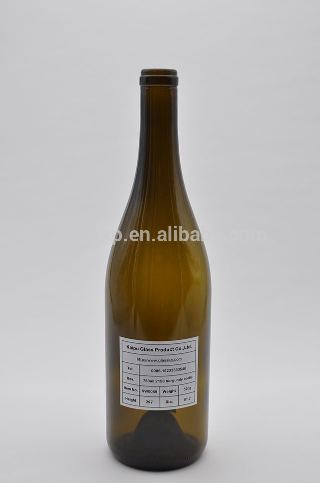 競争力のある価格750ミリリットルガラスワインボトル中国製-ボトル問屋・仕入れ・卸・卸売り