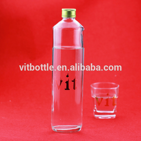 安い最高品質の空のボトル水botlegaollonガラス角瓶透明な水のボトル-ボトル問屋・仕入れ・卸・卸売り