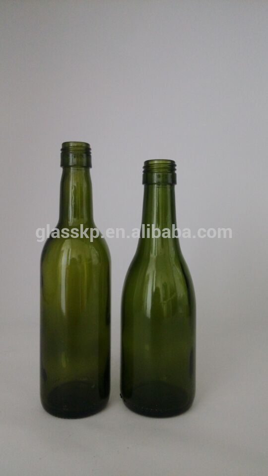 カスタムデザインのユニークな小さなcpacity187ミリリットルガラスのワインボトル-ボトル問屋・仕入れ・卸・卸売り