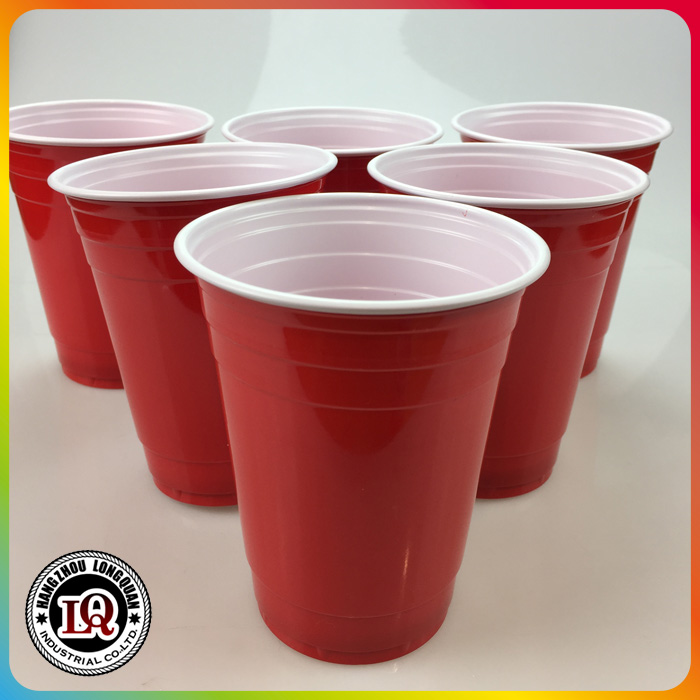 使い捨てのプラスチック製のソロカップ16オンス18オンス/ビールカップ/redパーティーカップ-パッケージカップ、ボーリング問屋・仕入れ・卸・卸売り