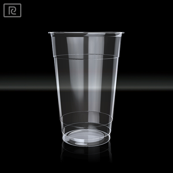 K-R600Y-P pla 20オンス600ミリリットル使い捨てプラスチックトウモロコシ生分解性クリア奪うプラスチックカップ蓋付き-パッケージカップ、ボーリング問屋・仕入れ・卸・卸売り